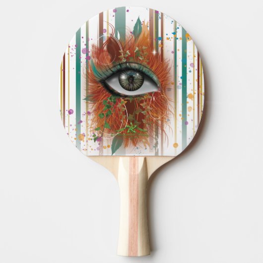 Raquette De Ping Pong L'oeil de Nikole (Devant)