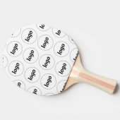 Raquette De Ping Pong Logo Business Motif Promotionnels (Côté)