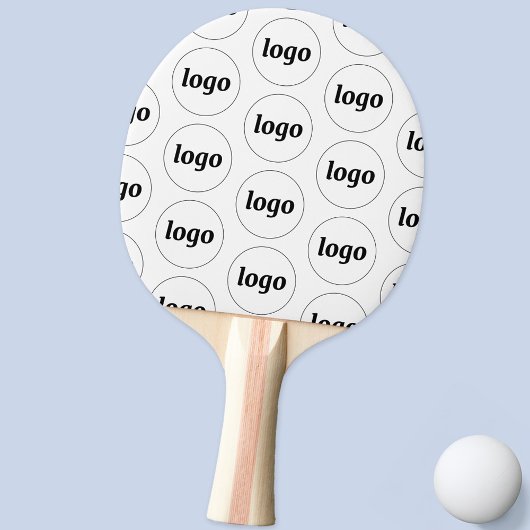 Raquette De Ping Pong Logo Business Motif Promotionnels