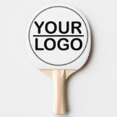 Raquette De Ping Pong Logo de la société Raquette de tennis de table (Devant)