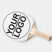Raquette De Ping Pong Logo de la société Raquette de tennis de table (Côté)