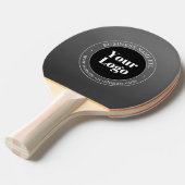 Raquette De Ping Pong Logo d'entreprise ou design & texte modifiable (Devant Angle)