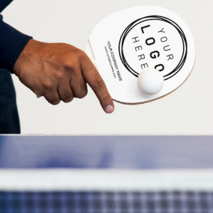 Raquette De Ping Pong Logo d'entreprise personnalisé