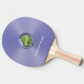 Raquette De Ping Pong Logo d'entreprise violet (Côté)