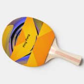 Raquette De Ping Pong Logo Ping Pong (Côté)