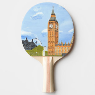 Raquette De Ping Pong Londres Big Ben