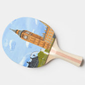 Raquette De Ping Pong Londres Big Ben (Côté)