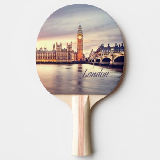 Raquette De Ping Pong Londres Big Ben (Devant)