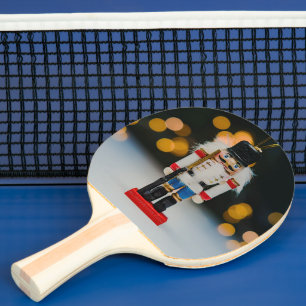 Raquette De Ping Pong L'ornement casse-noisette classique de Noël de Sli