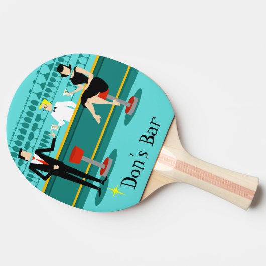 Raquette De Ping Pong Lounge Ping Pong Paddle (Côté)