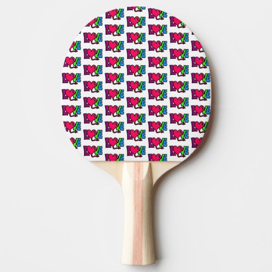 Raquette De Ping Pong Love (Devant)