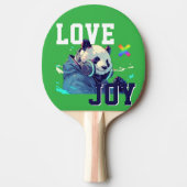 Raquette De Ping Pong LOVE × PANDA - Custom (Devant)