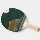 Raquette De Ping Pong "Lune Alien #3" Ping Pong Paddle (Côté)