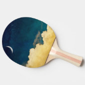 Raquette De Ping Pong Lune et Cloudscape (Côté)