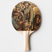 Raquette De Ping Pong Lune faisant blanc éclair Whiskey Liqueur (Dos)