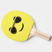 Raquette De Ping Pong Lunettes de soleil Emoji (Côté)