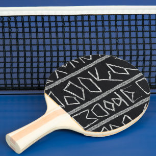 Raquette De Ping Pong Luxe africain asiatique caribéen sophistiqué