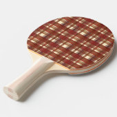 Raquette De Ping Pong Madras Plaid Fall Red (Devant Angle)
