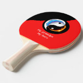 Raquette De Ping Pong Magic Dragon fantasy art (Devant Angle)