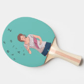 Raquette De Ping Pong Magicien de livres (Côté)
