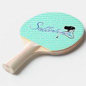 Raquette De Ping Pong maison de dogue (Devant Angle)