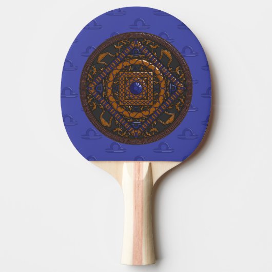 Raquette de Ping Pong Mandala Balance (Devant)