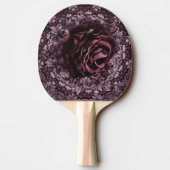 Raquette De Ping Pong Mandala de rose (Dos)