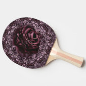 Raquette De Ping Pong Mandala de rose (Côté)