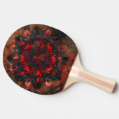 Raquette De Ping Pong Mandala foncé - Cadeau gothique Boho (Côté)