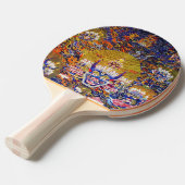 Raquette De Ping Pong mandala oriental Cool Yamantaka (Devant Angle)