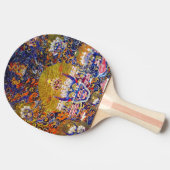 Raquette De Ping Pong mandala oriental Cool Yamantaka (Côté)