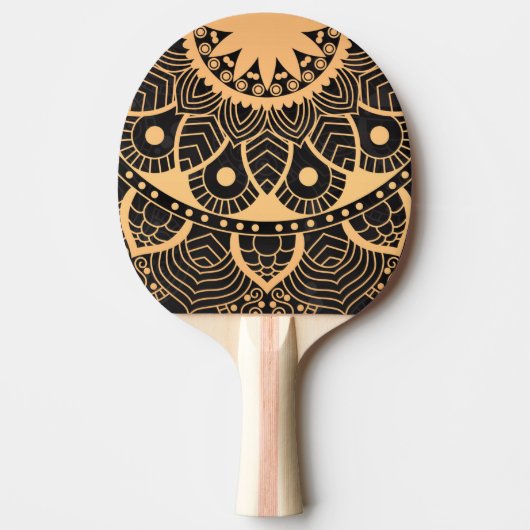 Raquette De Ping Pong Mandala Ping Pong Paddle (Devant)