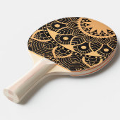 Raquette De Ping Pong Mandala Ping Pong Paddle (Devant Angle)