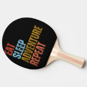 RAQUETTE DE PING PONG MANGER DORMIR AVENTURE RÉPÉTER (Côté)