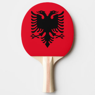 Raquette De Ping Pong Manteau des bras albanais