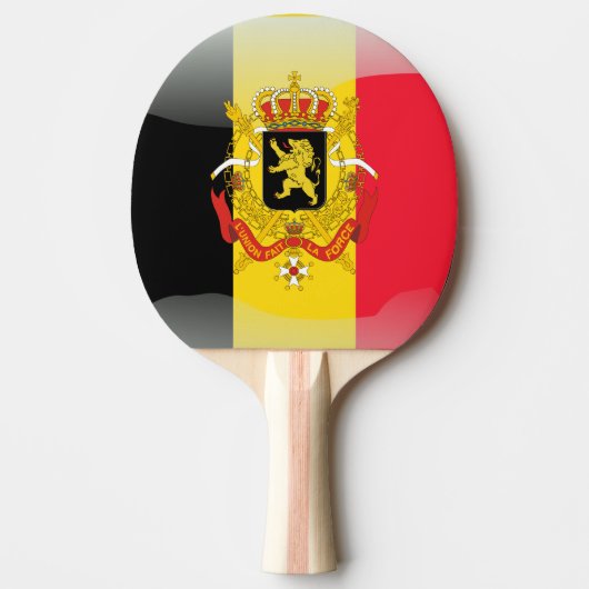 Raquette De Ping Pong Manteau des bras belge (Devant)
