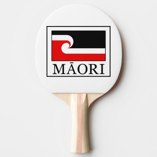 Raquette De Ping Pong Maori (Devant)