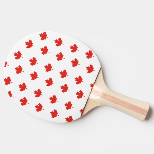 Raquette De Ping Pong Maple Leaf, Canada, (Côté)