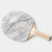 Raquette De Ping Pong Marbre Blanc (Côté)