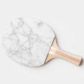 Raquette De Ping Pong Marbre Blanc (Côté)