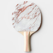 Raquette De Ping Pong Marbre or rose (Dos)