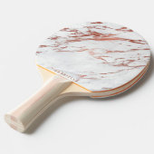 Raquette De Ping Pong Marbre or rose (Devant Angle)