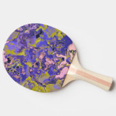 Raquette De Ping Pong Marbre Radioactif (Côté)