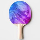 Raquette De Ping Pong Marbre violet exotique (Dos)