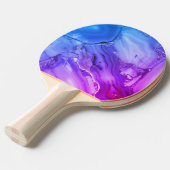 Raquette De Ping Pong Marbre violet exotique (Devant Angle)