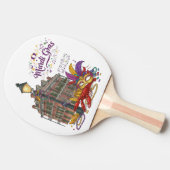 Raquette De Ping Pong Mardi gras (Côté)