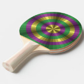 Raquette De Ping Pong Mardi Gras Illusion Ping Pong Paddle (Devant Angle)