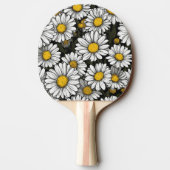 Raquette De Ping Pong Marguerites Style Comic (Dos)