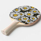 Raquette De Ping Pong Marguerites Style Comic (Devant Angle)