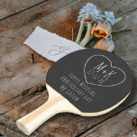 Raquette De Ping Pong Mariage du tableau de bord Anniversaire Ping Pong<br><div class="desc">Vous cherchez quelque chose pour obtenir un cadeau d'anniversaire mariage pour votre mister (ou plus)? Est-ce qu'il/elle aime le ping-pong et que vous aimez le tchalkboard ? Boom ! Ajoutez un court message et enveloppez-le avec amour. Vous devinerez probablement que ce n'est pas un vrai tableau de bord - c'est...</div>